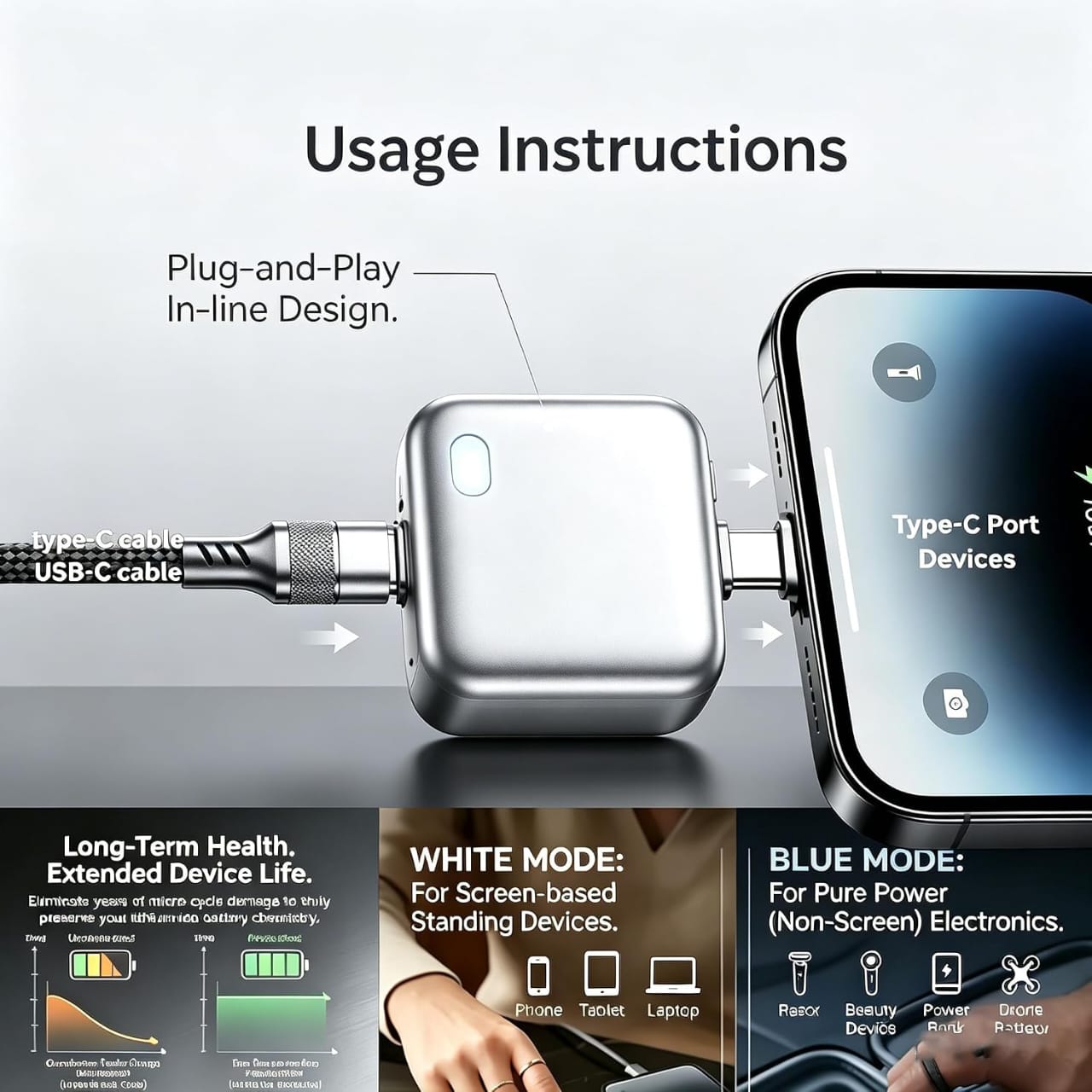 Smart Auto Power Cut Charger Protector