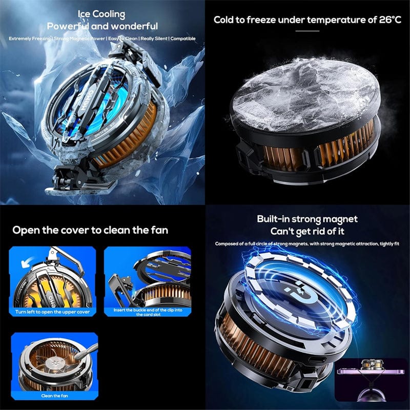 CX-07 RGB Mobile Cooling Fan