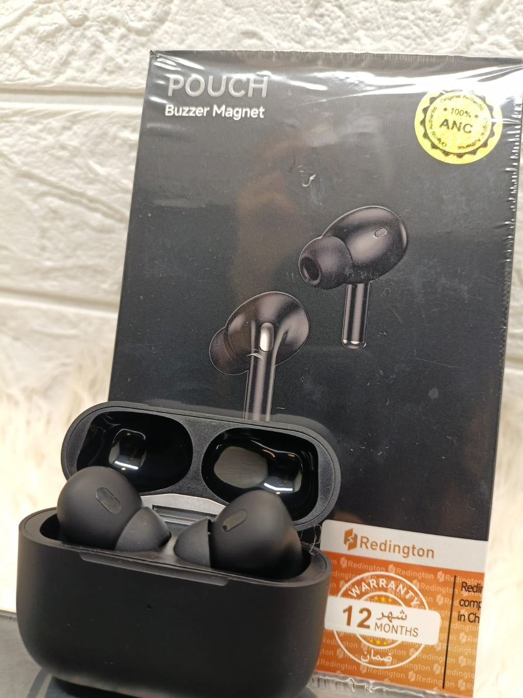 Black Buds Pro with Silicone Cover | True Wireless Bluetooth Earbuds
