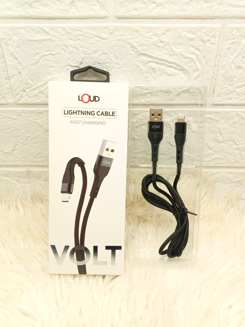 Loud Lightening Fast Charging Cable - 1 Meter