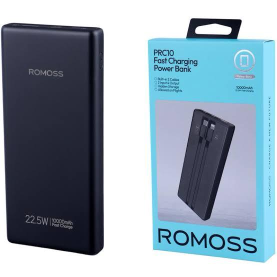 Romoss Power Bank 10,000 MAH