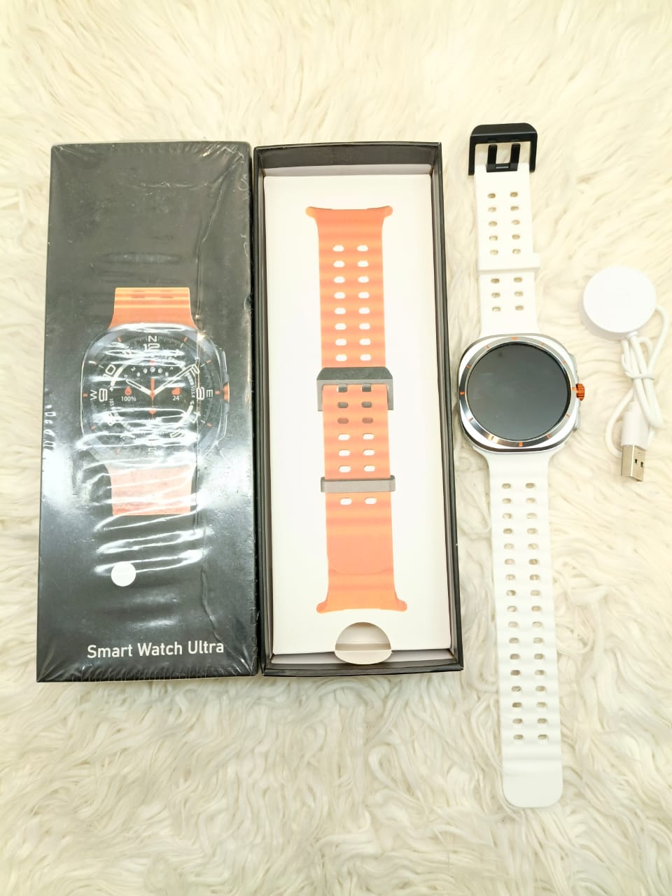 Smart Watch Ultra Series – Premium Fitness & Bluetooth Smartwatch with AMOLED Display
