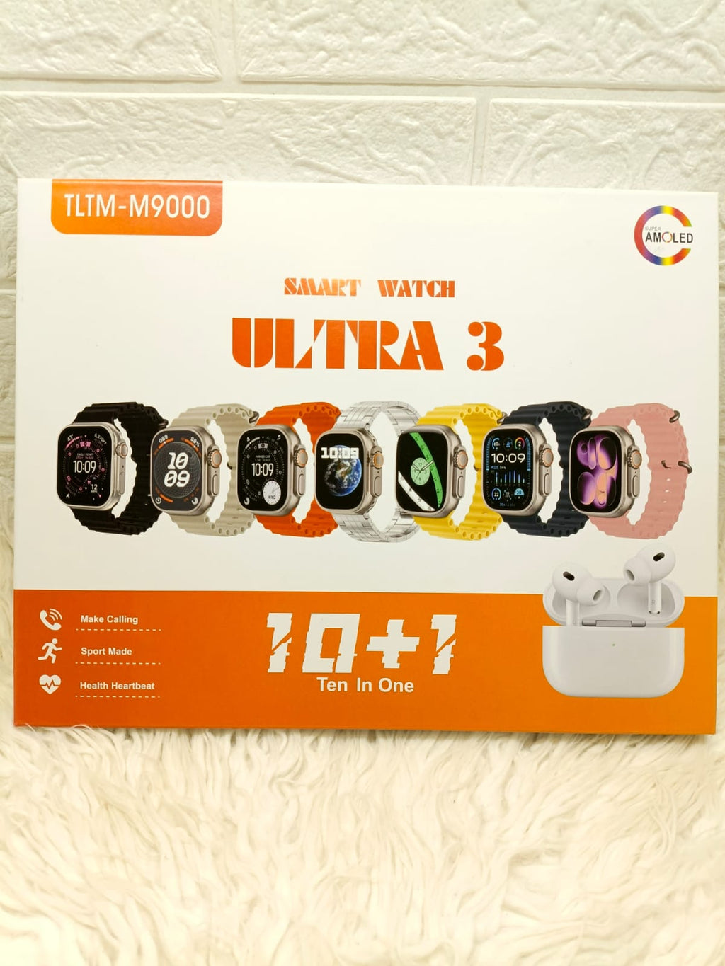 Watch Ultra 3 10+1 with Airpods