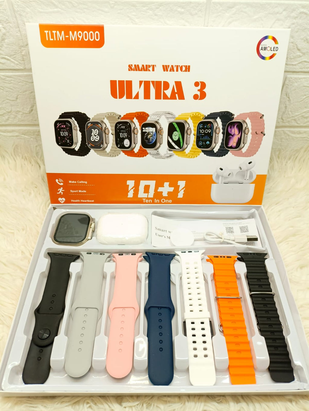 Watch Ultra 3 10+1 with Airpods