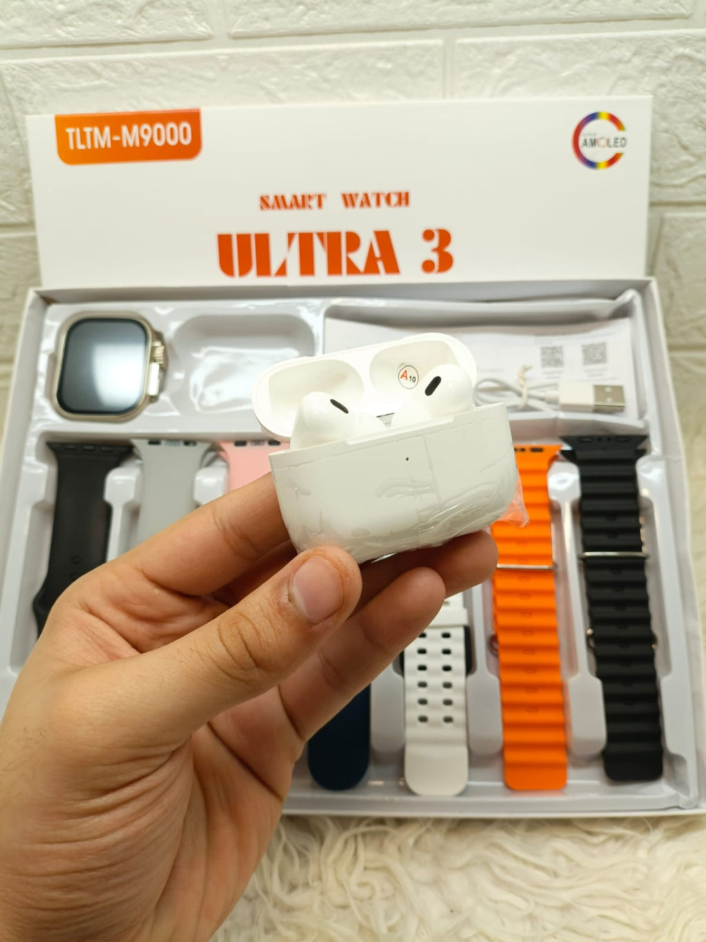 Watch Ultra 3 10+1 with Airpods